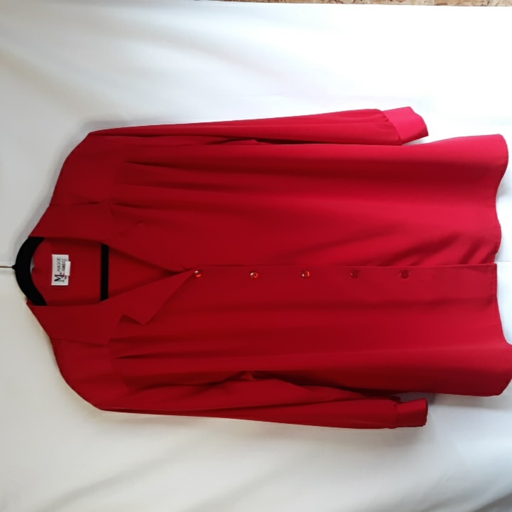Maggie Sweet Red Blouse